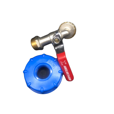 Zawór czerpalny 1/2 cala z redukcją | S60x6